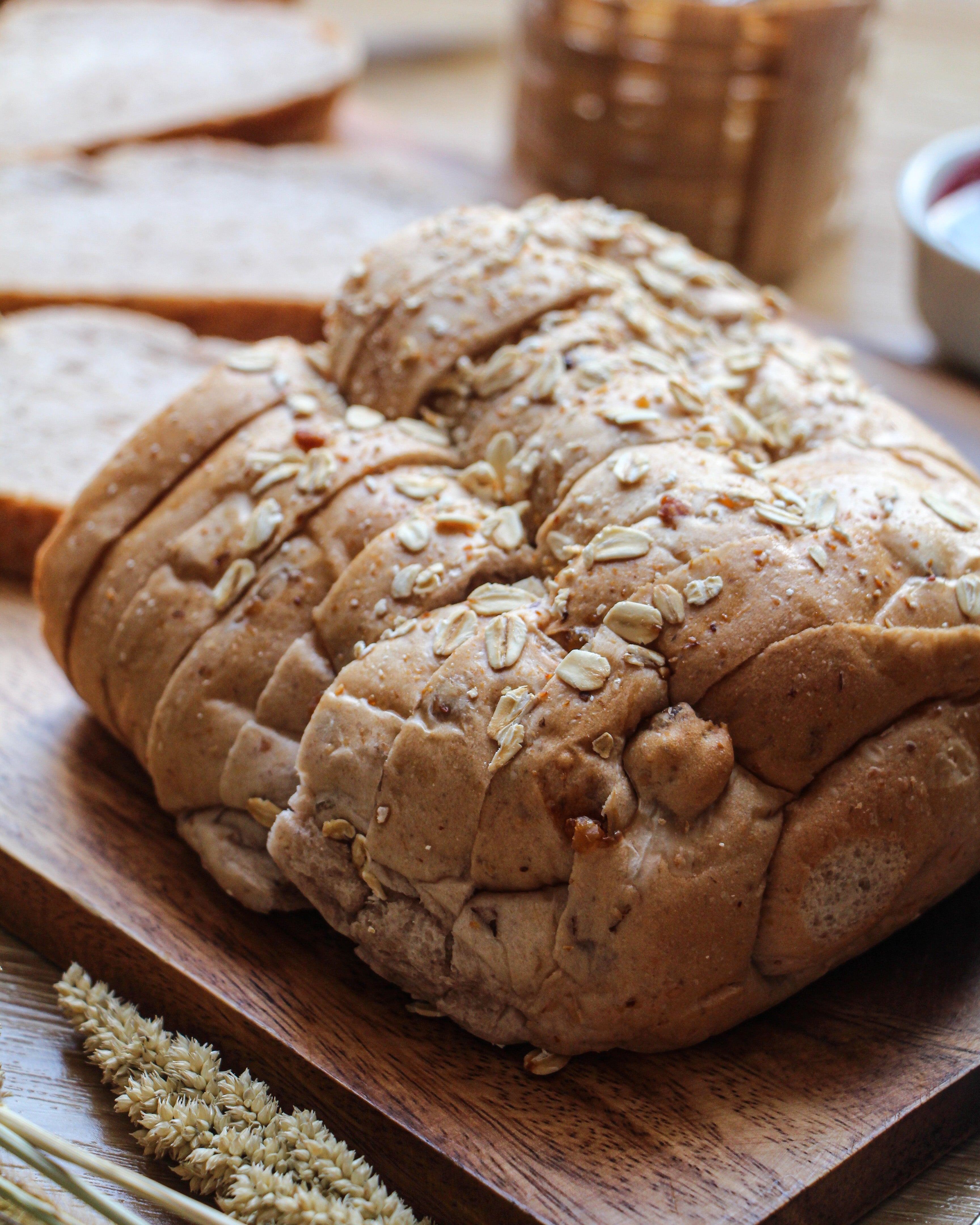 Walnut Cranberry Oatbread