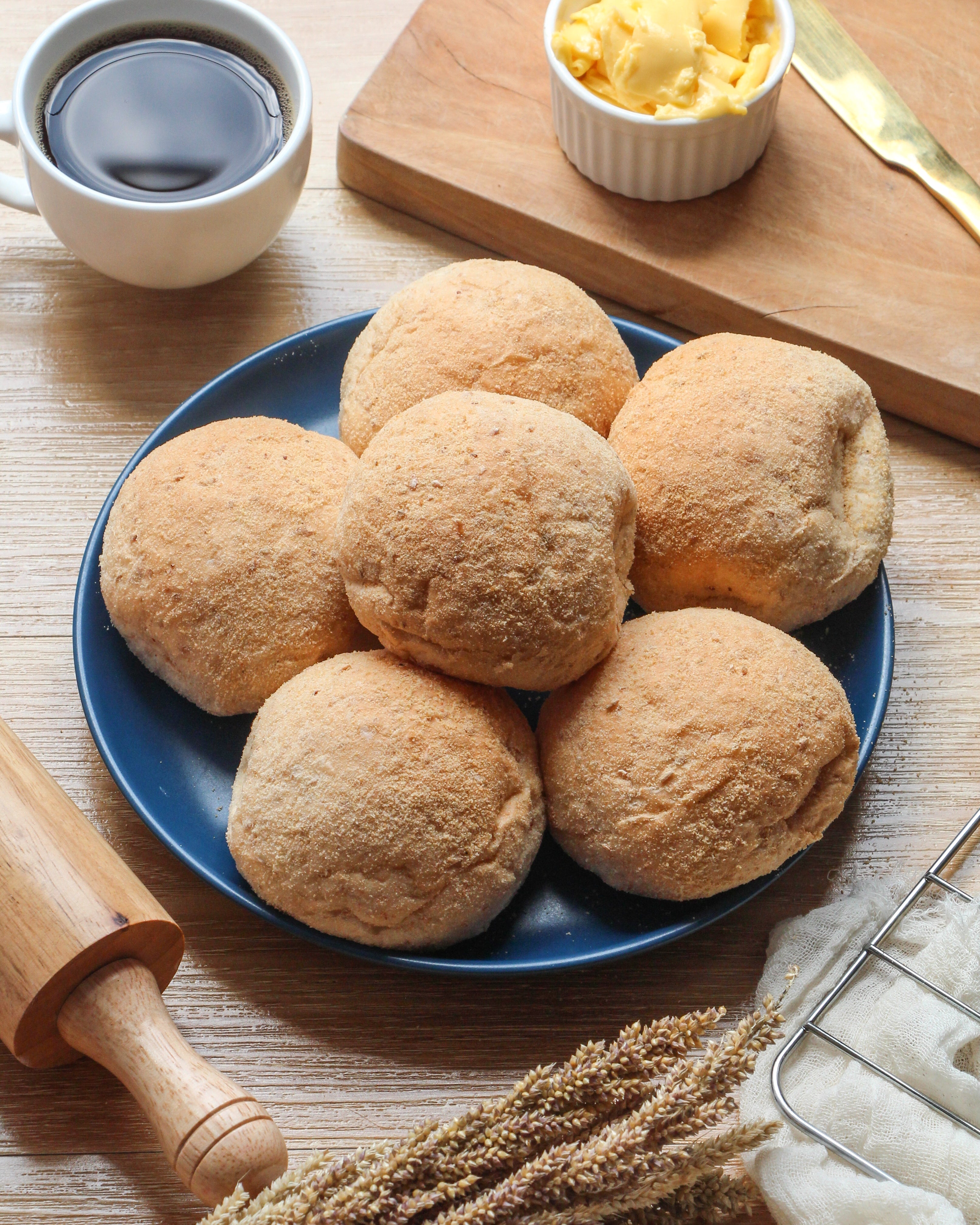 Whole Wheat Pandesal