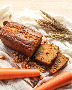 Carrot Walnut Raisin Loaf